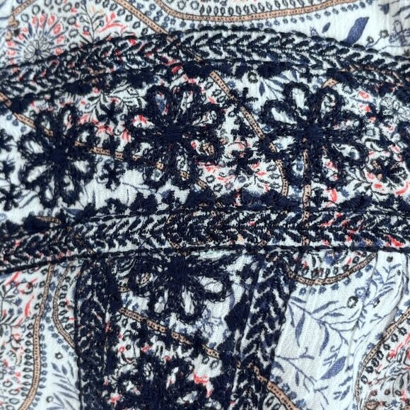 Old Navy Embroidered Flutter-Sleeve Dress for Women Size M ShiftCasual Day Dress - Picture 7 of 12